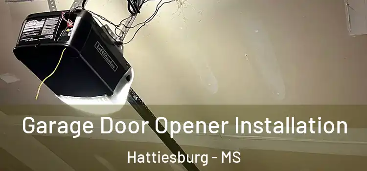  Garage Door Opener Installation Hattiesburg - MS